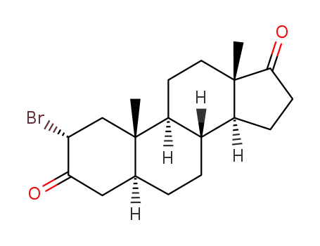 2α-bromo-3,17-dioxo-5α-androstane