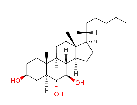 5α-cholestane-3β,6α,7β-triol