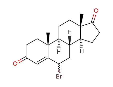 (8R,9S,10R,13S,14S)-6-bromo-10,13-dimethyl-7,8,9,10,11,12,13,14,15,16-decahydro-1H-cyclopenta[α]phenanthrene-3,17(2H,6H)-dione