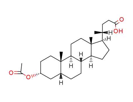 Molecular Structure of 4057-84-5 (ACETYLLITHOCHOLIC ACID)