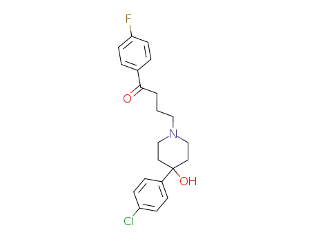 1-Butanone,4-[4-(4-chlorophenyl)-4-hydroxy-1-piperidinyl]-1-(4-fluorophenyl)-
