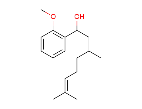 1-(2-methoxyphenyl)-3,7-dimethyloct-6-en-1-ol
