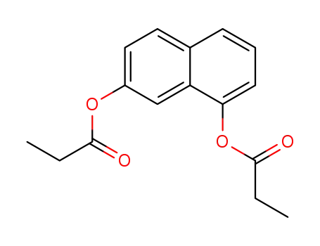 7-(propanoyloxy)naphthalen-1-yl propanoate