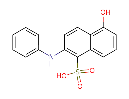 2-anilino-5-hydroxy-naphthalene-1-sulfonic acid