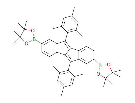 2,2'-(5,10-dimesitylindeno[2,1-a]indene-2,7-diyl)bis(4,4,5,5-tetramethyl-1,3,2-dioxaborolane)