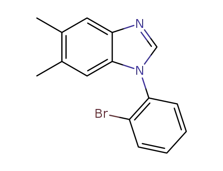 1-(2-bromophenyl)-5,6-dimethylbenzimidazole