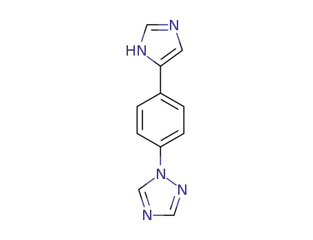 1-(4-(1H-imidazole-5-yl)phenyl)-1H-1,2,4-triazole