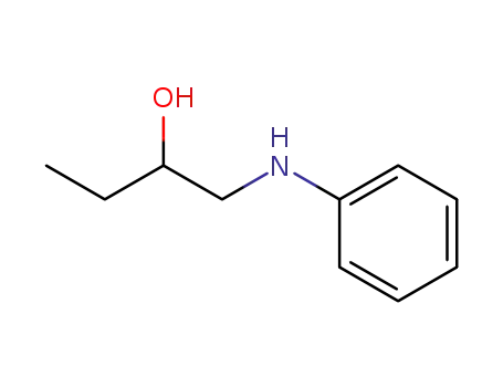 Molecular Structure of 114010-10-5 (2-Butanol, 1-(phenylamino)-)