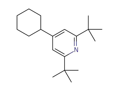 2,6-di-tert-butyl-4-cyclohexylpyridine