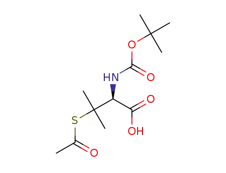 (S)-2-tert-butoxyamide-3-methyl-3-thioacetoxybutyric acid