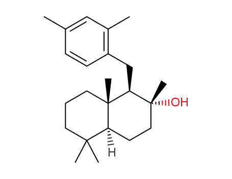 (1R,2R,4aS,8aS)-1-(2,4-dimethylbenzyl)-2,5,5,8a-tetramethyldecahydronaphthalen-2-ol