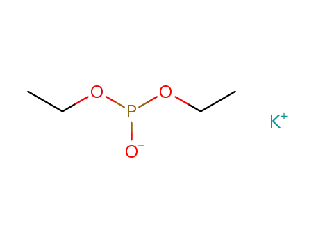Molecular Structure of 54058-00-3 (Phosphorous acid, diethyl ester, potassium salt)
