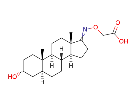 17-(O-carboxymethyloximino)-5α-androstan-3α-ol
