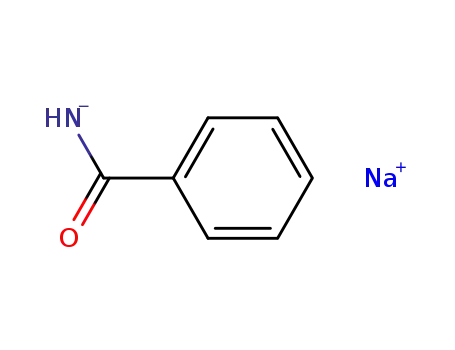Molecular Structure of 39536-32-8 (Benzamide, monosodium salt)