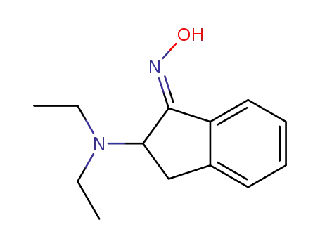(E)-2-(diethylamino)-2,3-dihydro-1H-inden-1-one oxime