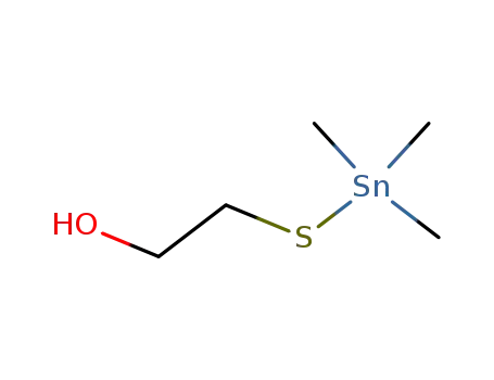 Molecular Structure of 71227-83-3 (Ethanol, 2-[(trimethylstannyl)thio]-)