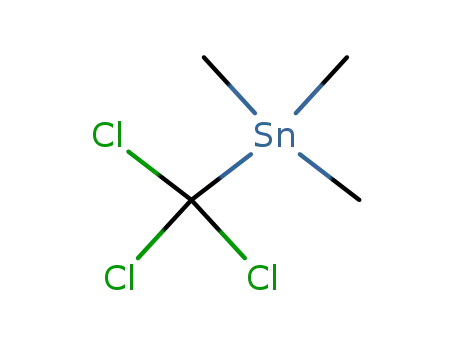 Trimethyl(trichloromethyl)stannane