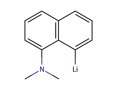 Molecular Structure of 133071-22-4 (Lithium, [8-(dimethylamino)-1-naphthalenyl]-)