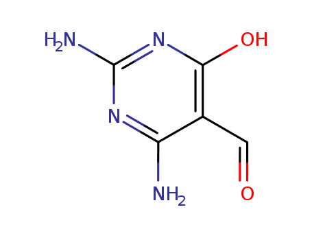 2,4-diamino-6-hydroxy-pyrimidine-5-carbaldehyde