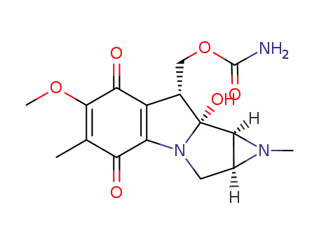 Azirino[2',3':3,4]pyrrolo[1,2-a]indole-4,7-dione,8-[[(aminocarbonyl)oxy]methyl]-1,1a,2,8,8a,8b-hexahydro-8a-hydroxy-6-methoxy-1,5-dimethyl-,(1aS,8R,8aR,8bS)-