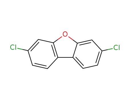 Molecular Structure of 58802-21-4 (3,7-dichlorodibenzo[b,d]furan)