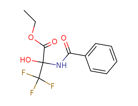 Alanine, N-benzoyl-3,3,3-trifluoro-2-hydroxy-, ethyl ester