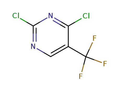 2,4-dichloro-5-trifluoromethylpyrimidine cas no. 3932-97-6 98%