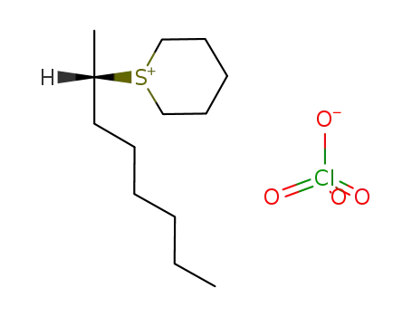 1-<(-)-(S)-2-octyl>thianium perchlorate