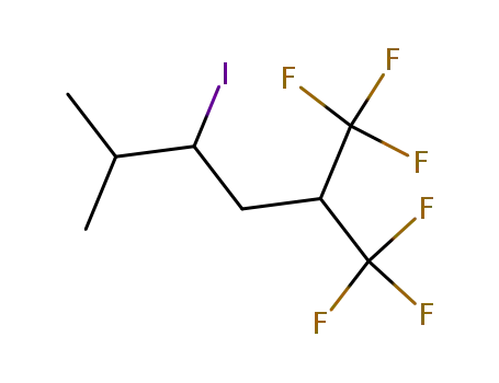 1,1,1-Trifluoro-4-iodo-5-methyl-2-(trifluoromethyl)hexane