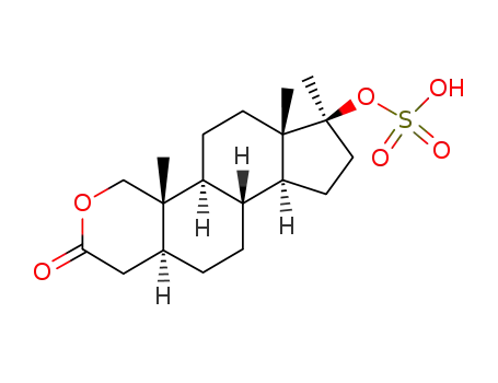 Sulfuric acid mono-((5S,8R,9S,10S,13S,14S,17S)-10,13,17-trimethyl-3-oxo-hexadecahydro-2-oxa-cyclopenta[a]phenanthren-17-yl) ester