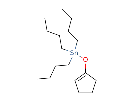 Molecular Structure of 17851-95-5 (Stannane, tributyl(1-cyclopenten-1-yloxy)-)