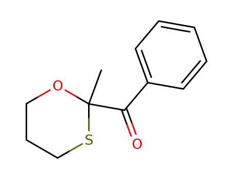 Molecular Structure of 86137-22-6 (Methanone, (2-methyl-1,3-oxathian-2-yl)phenyl-)