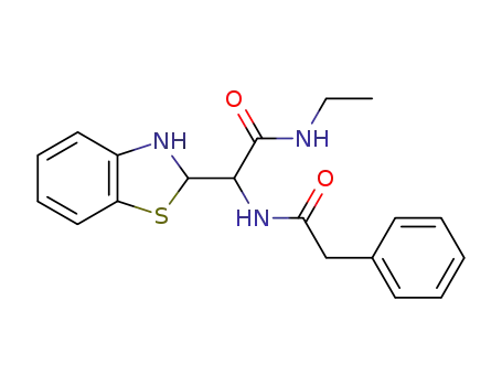 2-(2,3-Dihydro-benzothiazol-2-yl)-N-ethyl-2-phenylacetylamino-acetamide