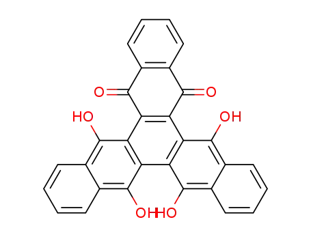 5,12,17,18-Tetrahydroxyhepta<2.2.2>starphen-6,11-chinon