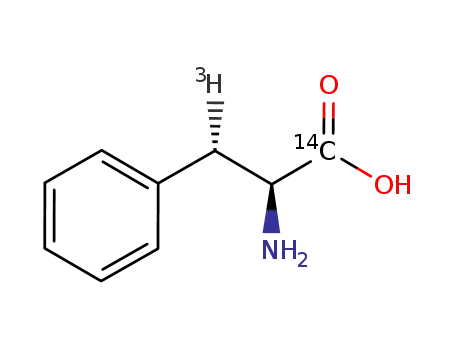 (2S,3S)-<1-14C,3-3H>phenylalanine