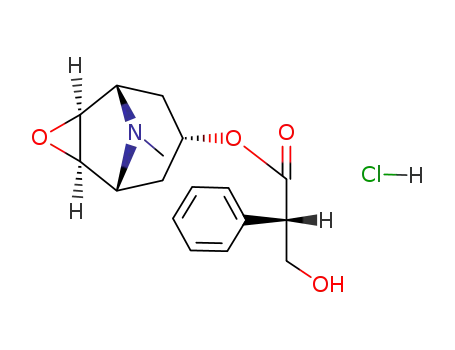Molecular Structure of 55-16-3 (HYOSCINE HYDROCHLORIDE)