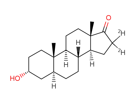5α-<16,16-2H2>androstane-3α-ol-17-one