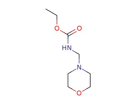 Molecular Structure of 58050-49-0 (N-(Morpholinomethyl)carbamic acid ethyl ester)