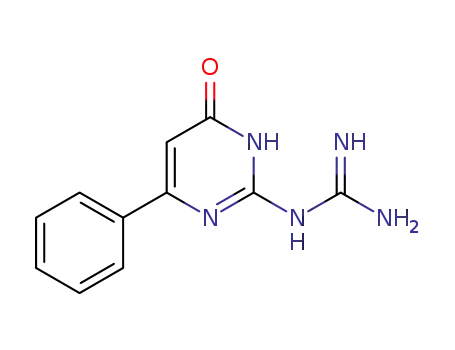 1-(6-oxo-4-phenyl-1,6-dihydropyrimidin-2-yl)guanidine