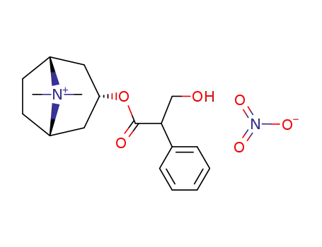 Molecular Structure of 52-88-0 (ATROPINE METHYL NITRATE)