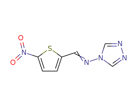 (5-nitro-thiophen-2-ylmethylene)-[1,2,4]triazol-4-yl-amine