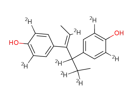 Z-2,3',3'',4,5,5,5',5''-octadeuterio-3,4-bis(p-hydroxyphenyl)-2-hexene
