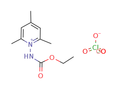 1-Ethoxycarbonylamino-2,4,6-trimethyl-pyridinium; perchlorate