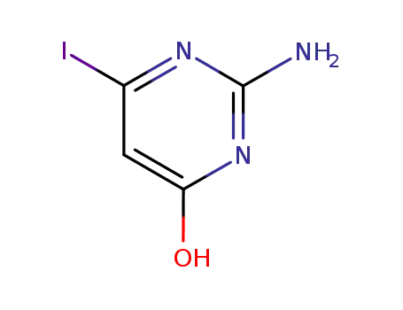 2-아미노-4-하이드록시-6-요오도피리미딘