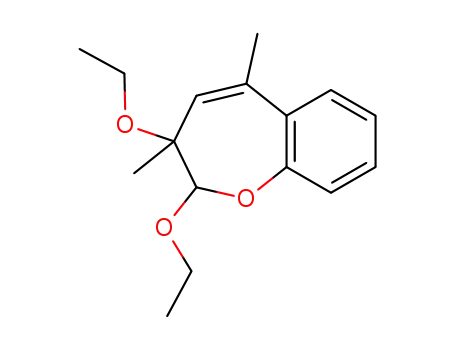 2,3-diethoxy-2,3-dihydro-3,5-dimethyl-benzoxepin