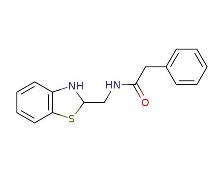 2-(1-phenylacetylaminomethyl)-2,3-dihydrobenzothiazole