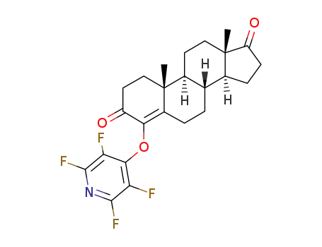 4-(2,3,5,6-tetrafluoropyridyloxy)androst-4-en-3,17-dione