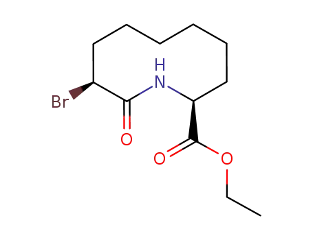 ethyl 3-bromo-2-oxo-1-azacyclodecane-10-carboxylate