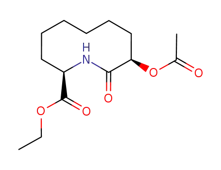 (2R,9R)-9-Acetoxy-10-oxo-azecane-2-carboxylic acid ethyl ester