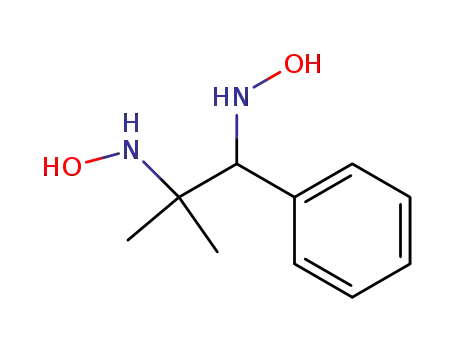 Molecular Structure of 140133-91-1 (1,2-Propanediamine, N,N'-dihydroxy-2-methyl-1-phenyl-)